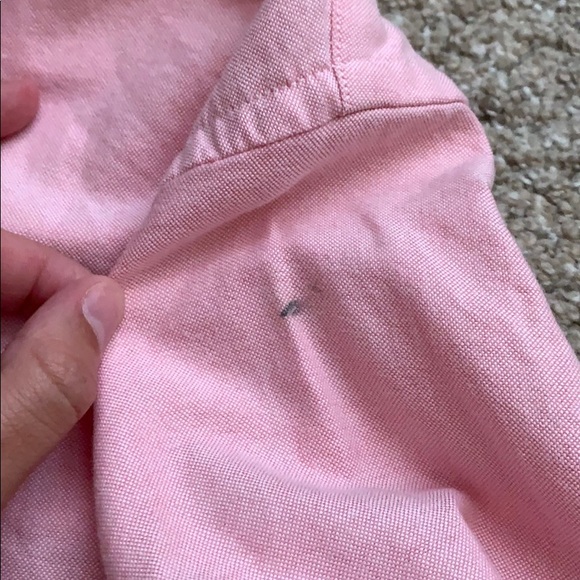 Pink Ralph Lauren collard button down - Picture 3 of 3